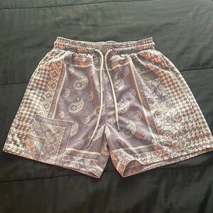 Kinetic Kings Shorts Houndstooth Lavender, Small